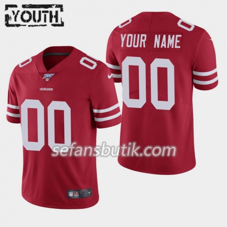 Tampa Bay Buccaneers Tröjor Custom Nike Röd 100th - Barn